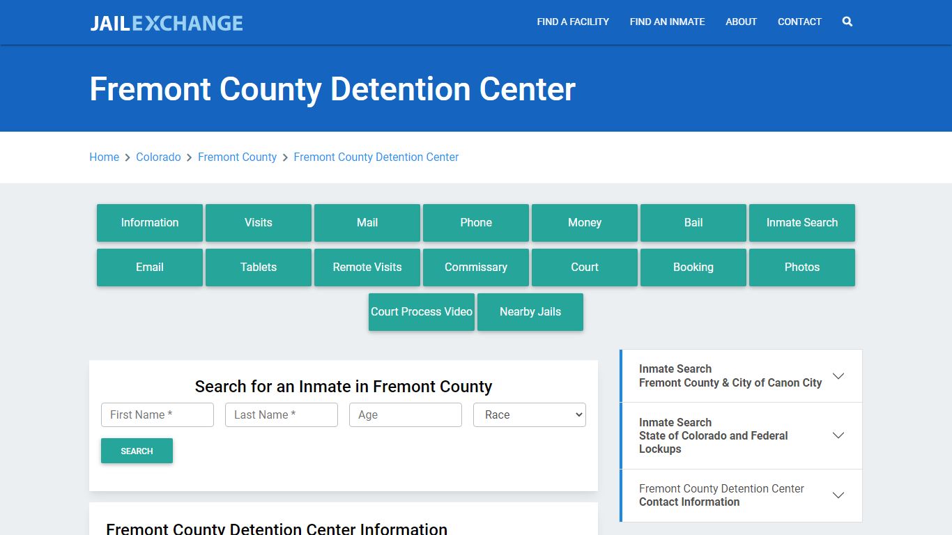 Fremont County Detention Center - Jail Exchange